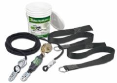 60ft Miller Techline Temporary Horizontal Lifeline System Kit